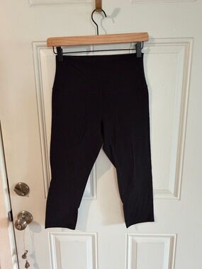 lululemon athletica Align Black High-Rise Cropped Leggings